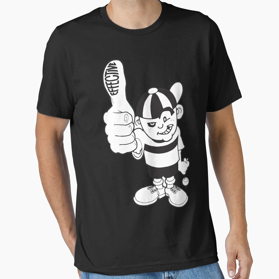 Effective Records Black And White Logo T-Shirt - Novelty Apparel Unisex - T-Shirt, Sweatshirt, Hoodie