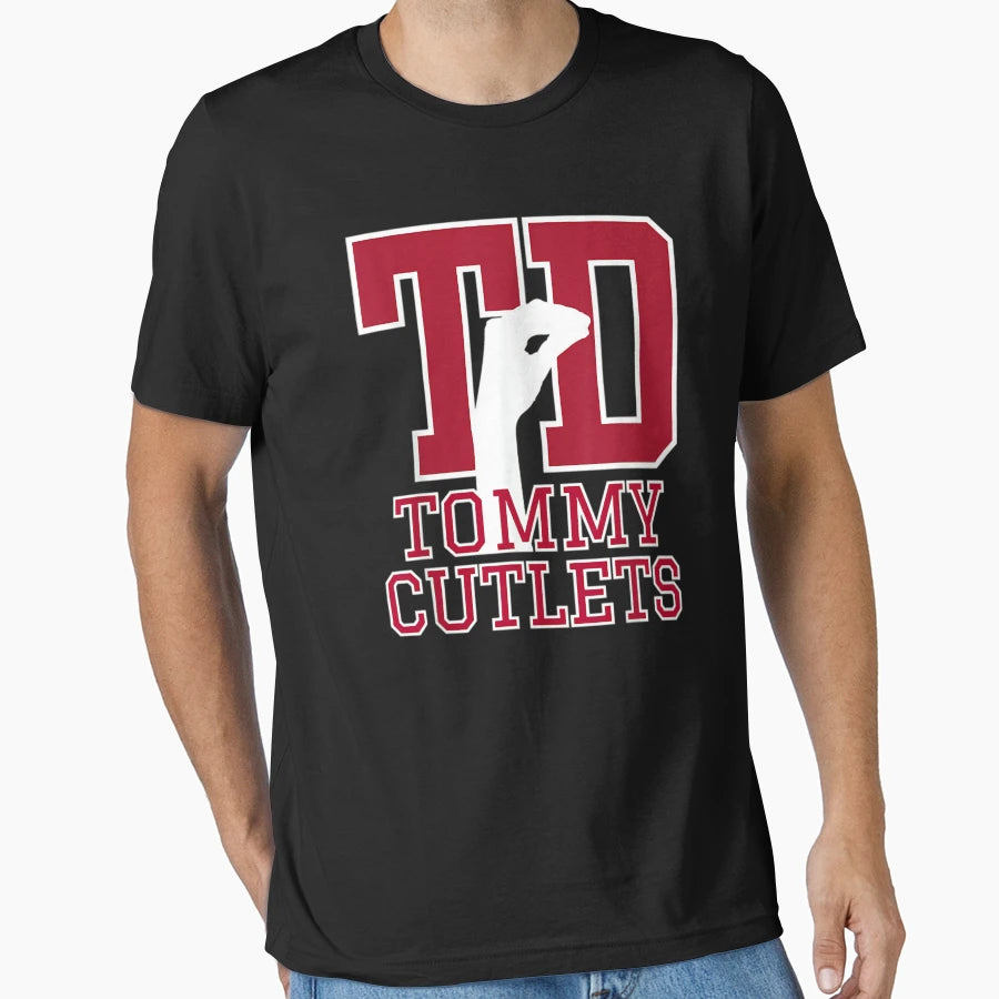 Ny Italian Hand Gesture Tommy Football T-Shirt - Trendy Graphic Men Women - T-Shirt, Sweatshirt, Hoodie