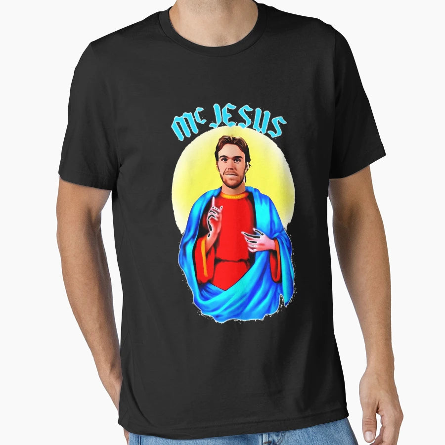 Mcjesus Hockey T-Shirt - Streetwear Style Unisex - T-Shirt, Sweatshirt, Hoodie