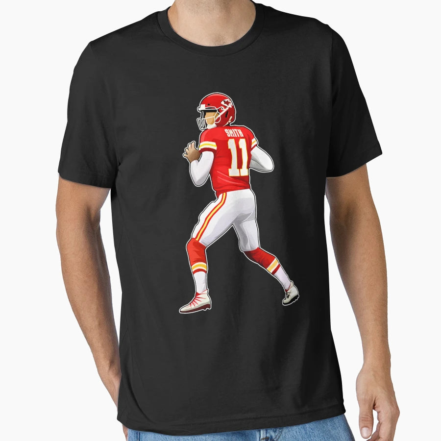 Alex Smith Throw Pass T-Shirt - Graphic Print Unisex - T-Shirt, Sweatshirt, Hoodie