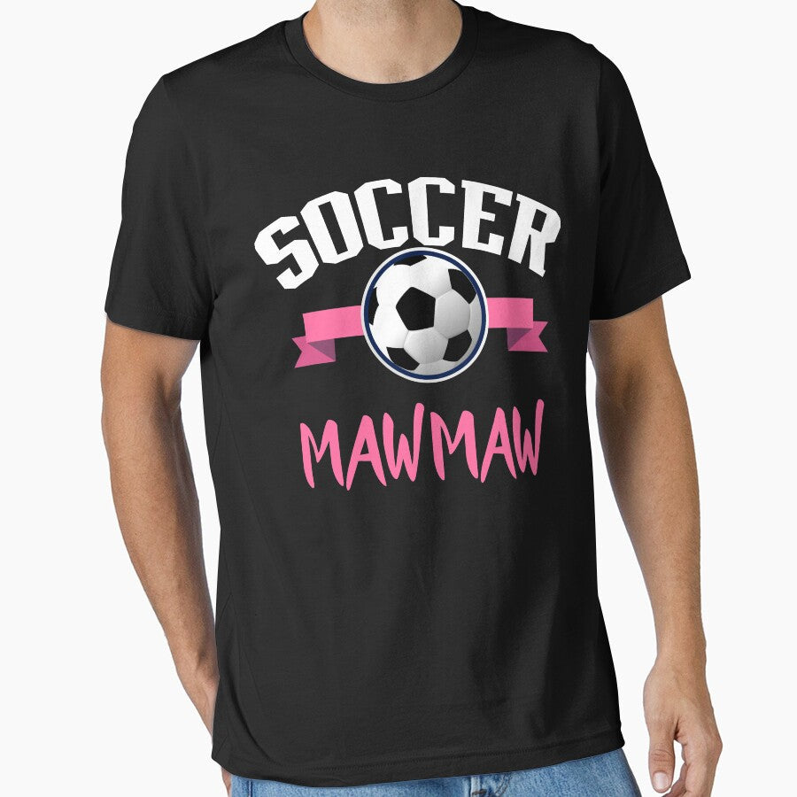 Funny Grandmother Sports Trendy Gift Soccer Mawmaw by - Adult & Kids T-Shirts, Sweatshirts & Hoodies apparel design preview 1