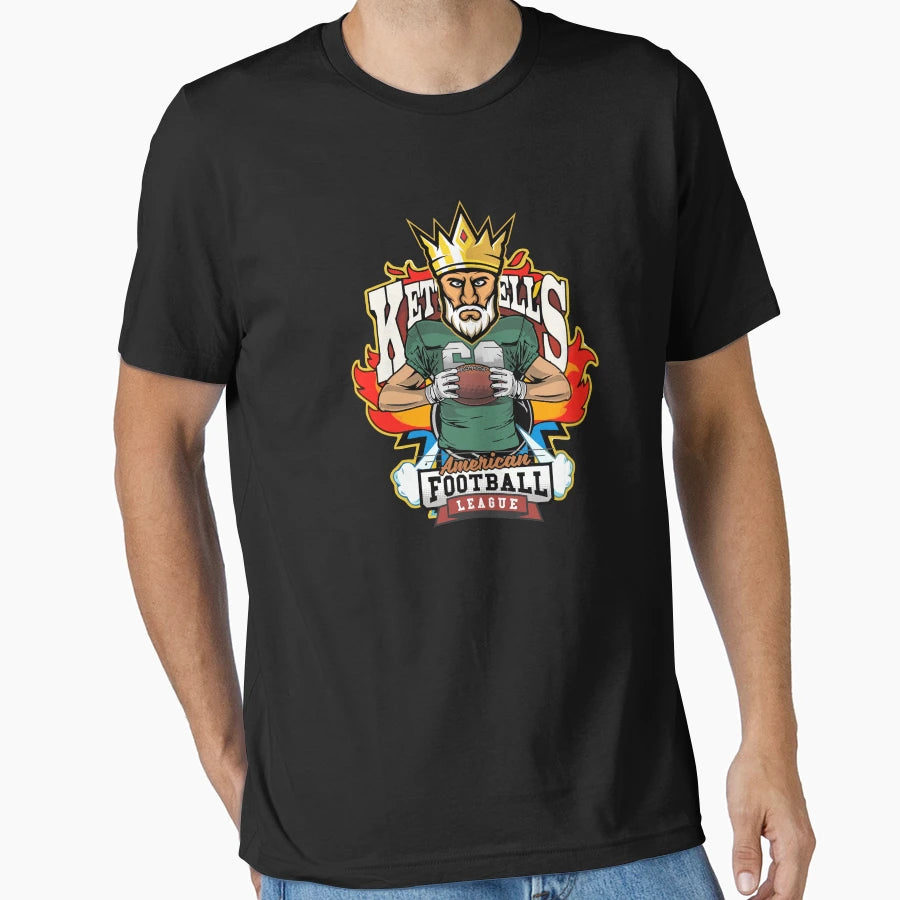 King Football T-Shirt - Casual Everyday Wear Men Women - T-Shirt, Sweatshirt, Hoodie
