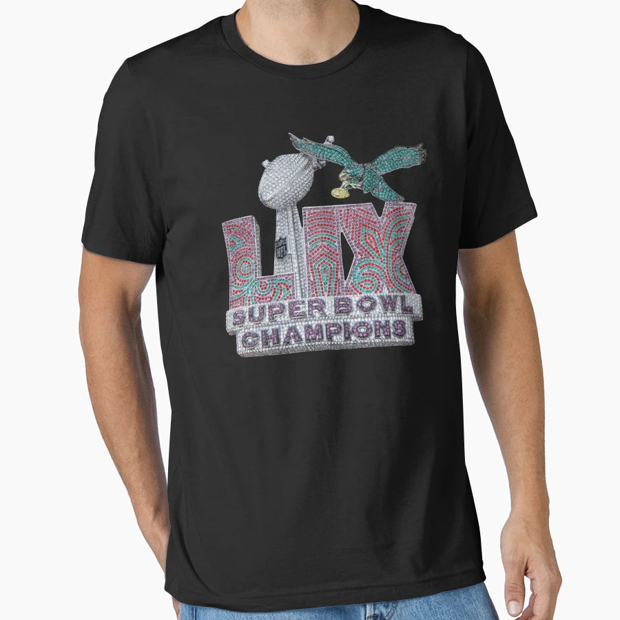 Superbowl Lix Champions T-Shirt - Trendy Graphic for Adults - T-Shirt, Sweatshirt, Hoodie