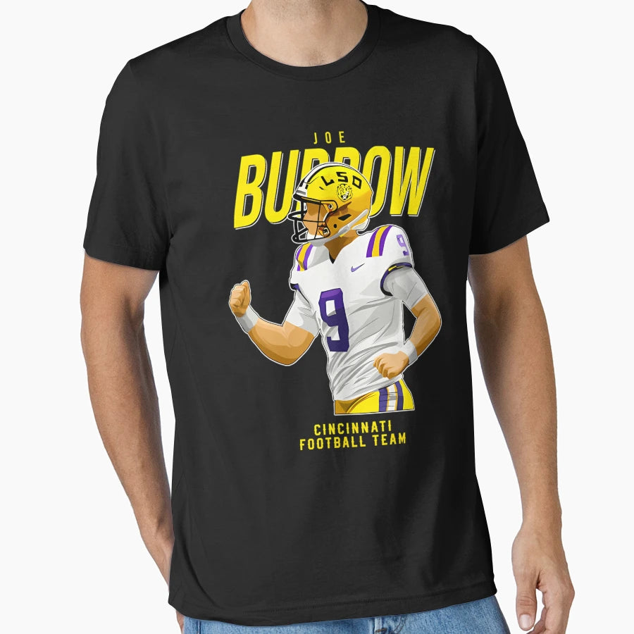 JB 9 Cincinnati Football Team T-Shirt - Fun Novelty Design Unisex - T-Shirt, Sweatshirt, Hoodie