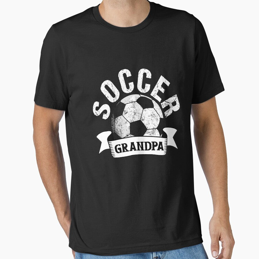 Soccer Grandpa Player Funny Grandfather by tamara-art - Adult & Kids T-Shirts, Sweatshirts & Hoodies apparel design preview 1