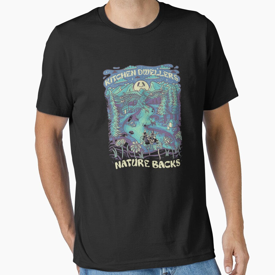 Kitchen Dwellers Nature Backs by Heidibisschops - Adult & Kids T-Shirts, Sweatshirts & Hoodies apparel design preview 1