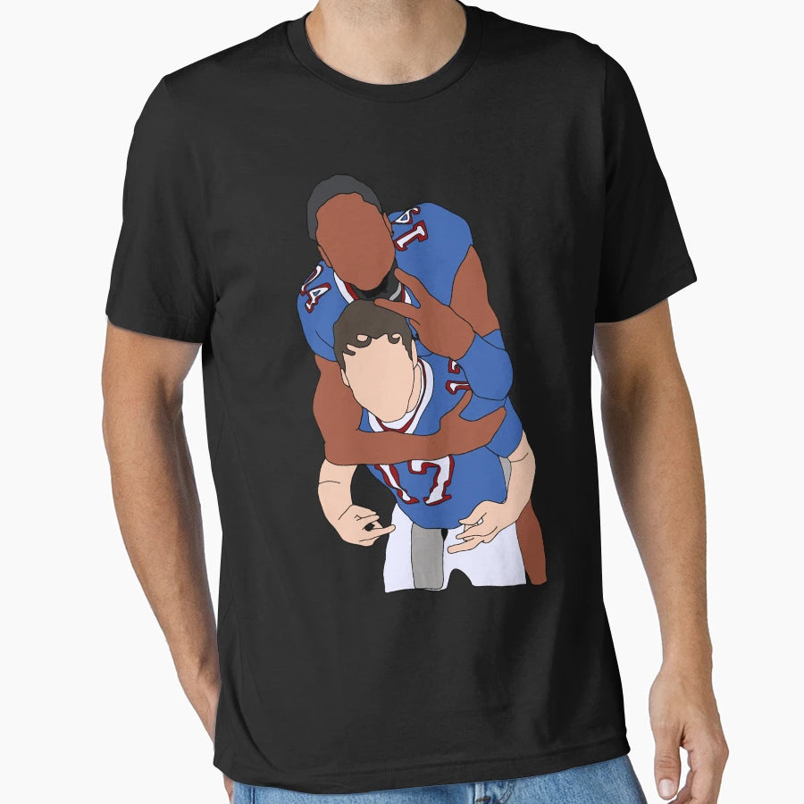 Football Players T-Shirt - Graphic Print Unisex - T-Shirt, Sweatshirt, Hoodie