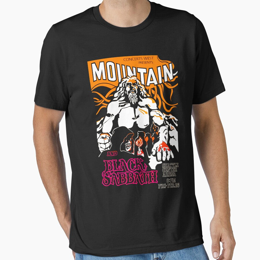 Mountain by fontastic - Adult & Kids T-Shirts, Sweatshirts & Hoodies apparel design preview 1