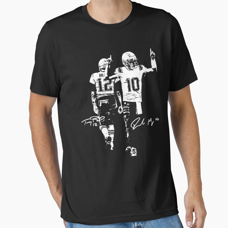 Tom And Drake Maye T-Shirt - Graphic Print for Adults - T-Shirt, Sweatshirt, Hoodie
