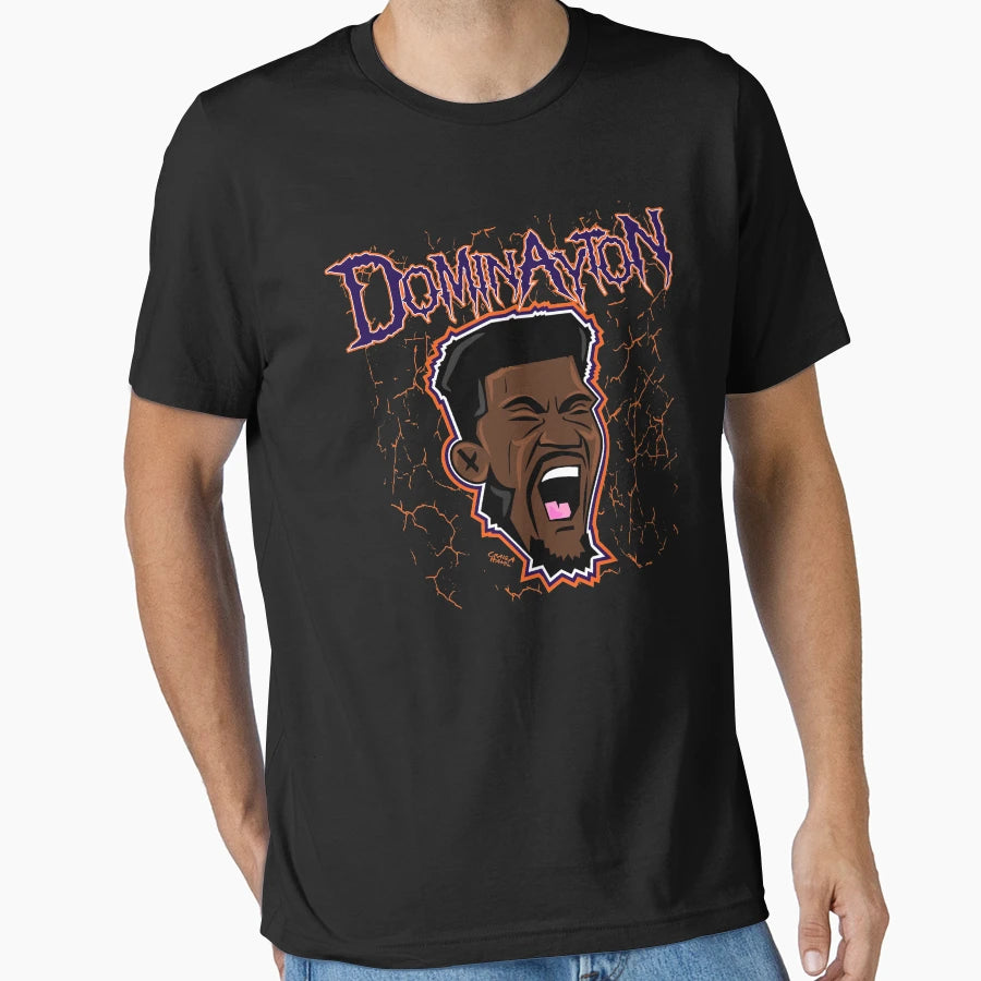 Dominayton Big Face T-Shirt - Fun Novelty Design Unisex - T-Shirt, Sweatshirt, Hoodie