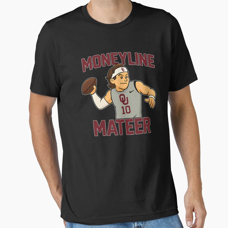Moneyline Mateer T-Shirt - Aesthetic Graphic for Adults - T-Shirt, Sweatshirt, Hoodie