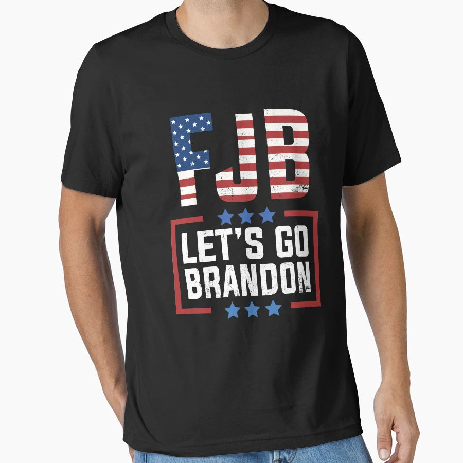 Fjb Lets Go Brandon Awakened Patriot T-Shirt - Custom Art Print Men Women - T-Shirt, Sweatshirt, Hoodie