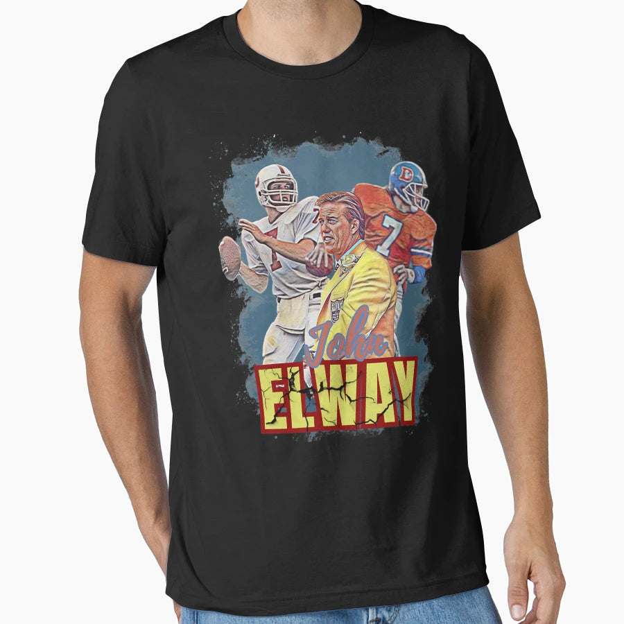 John Elway T-Shirt - Graphic Print Men Women - T-Shirt, Sweatshirt, Hoodie