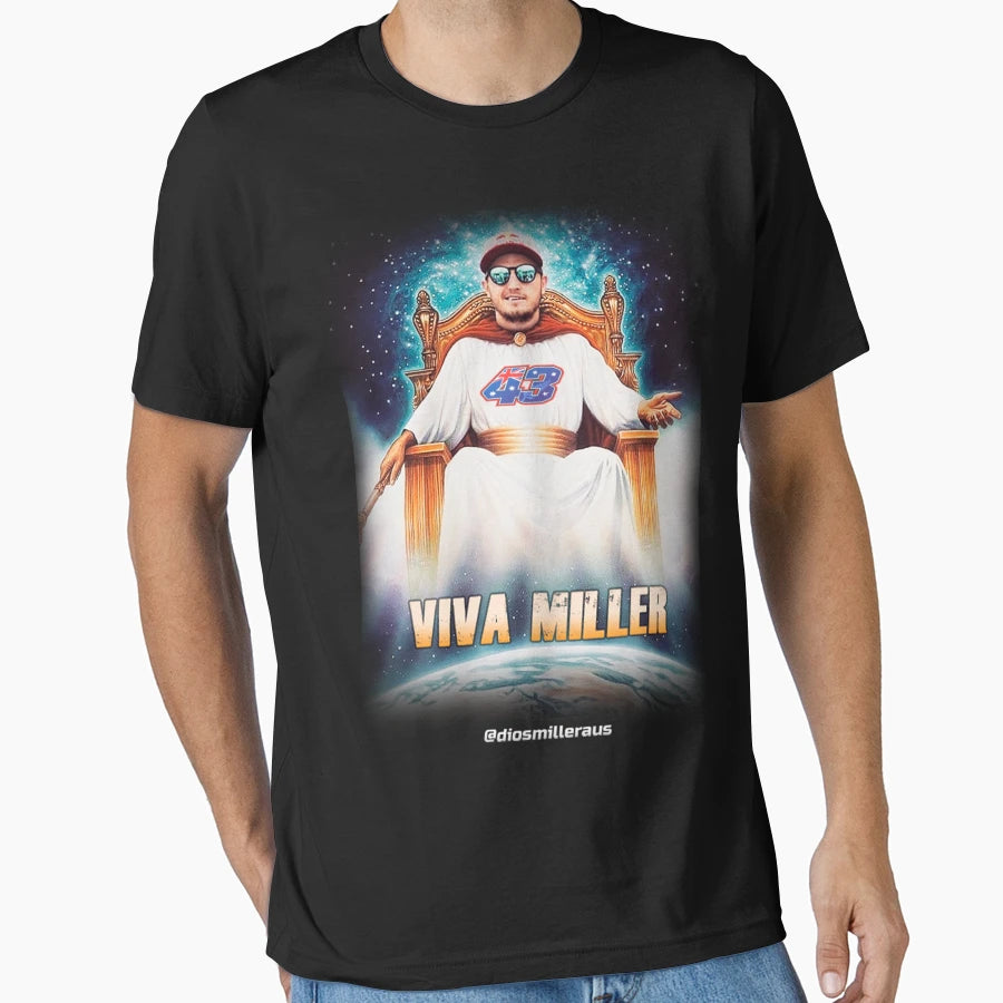 Vivamiller T-Shirt - Minimalist Print for Adults - T-Shirt, Sweatshirt, Hoodie