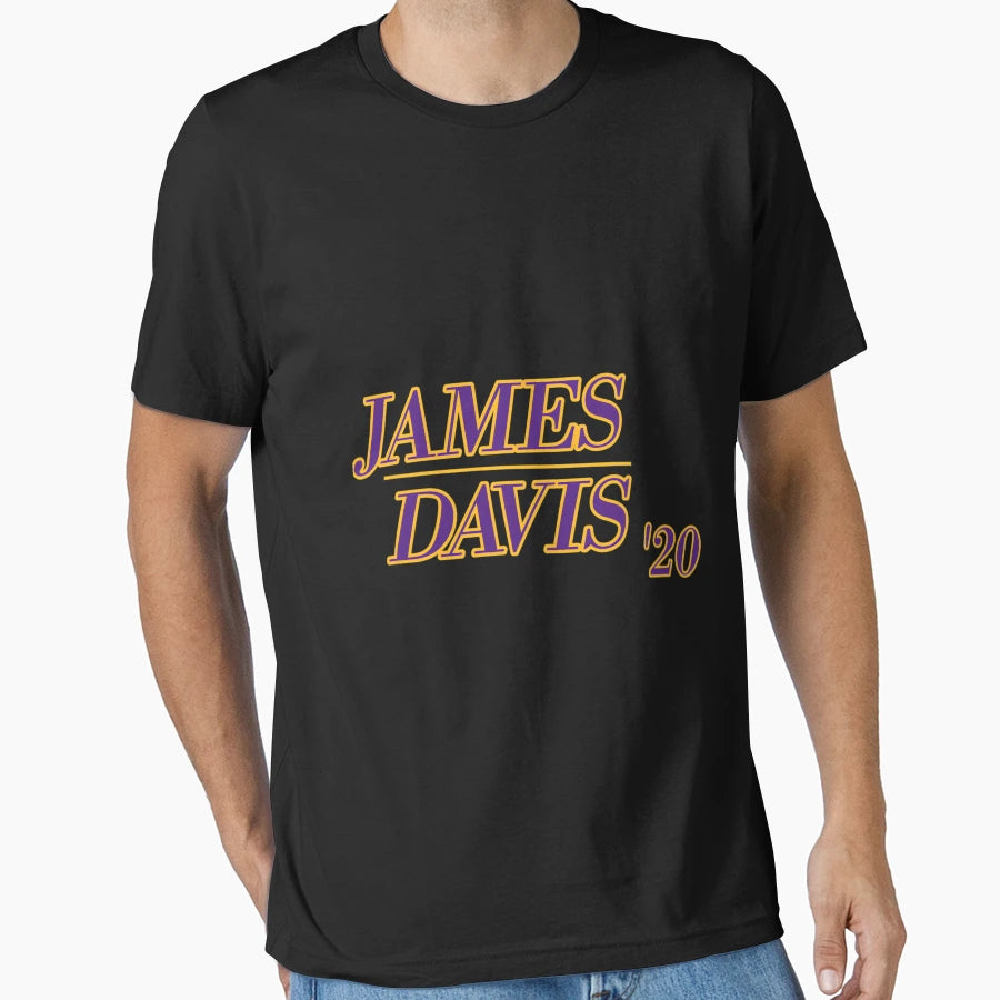 James Davis Lakers 2020 1 T-Shirt - Minimalist Print for Adults - T-Shirt, Sweatshirt, Hoodie