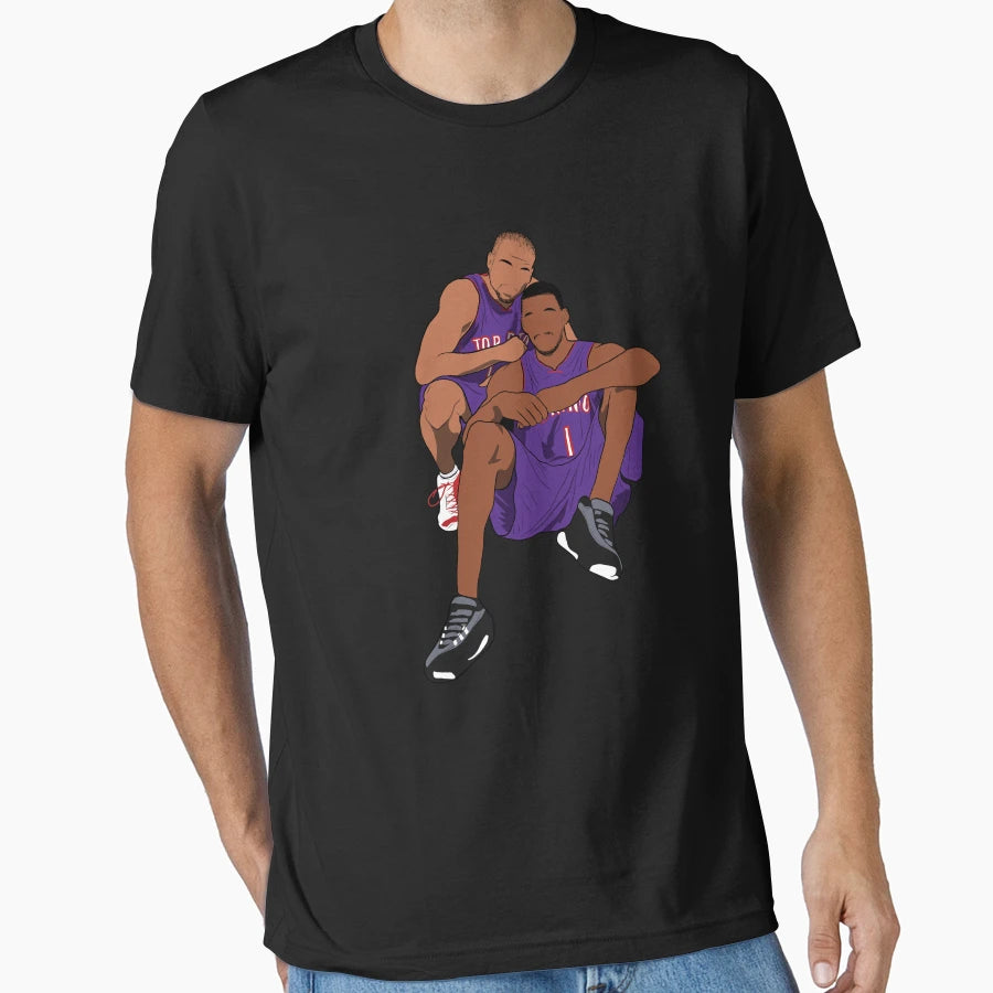 Vince Carter Tracy Mcgrady Basketball T-Shirt - Graphic Print Unisex - T-Shirt, Sweatshirt, Hoodie