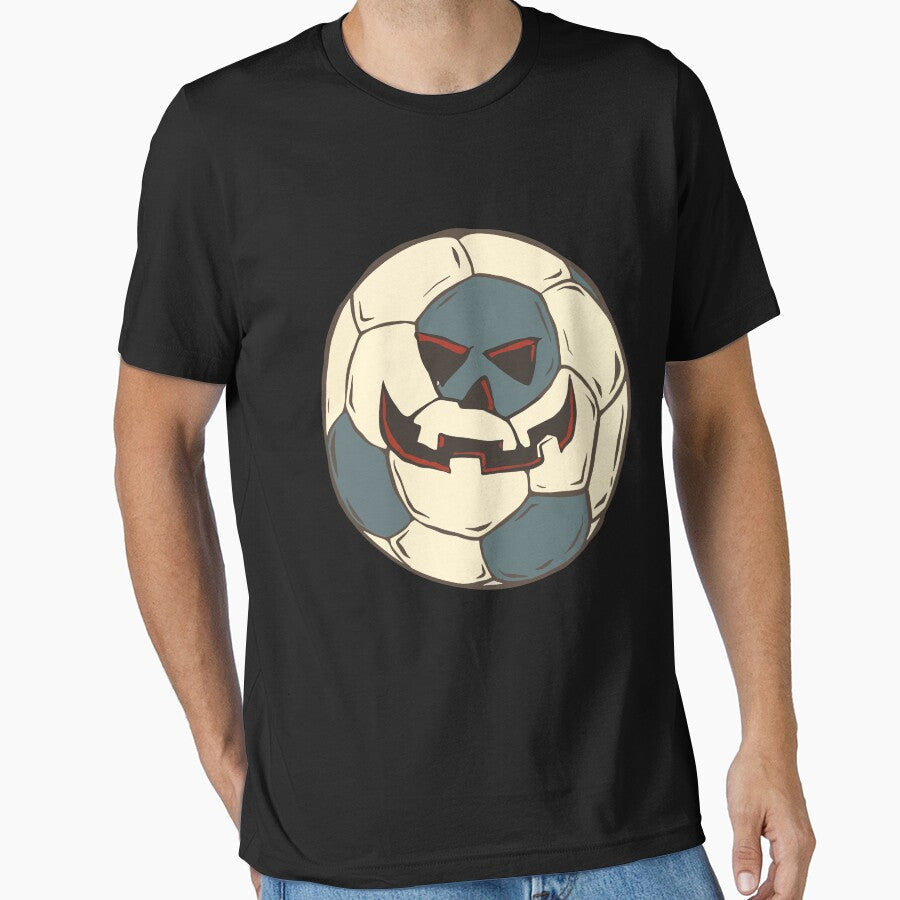 Funny Halloween Pumpkin Soccer Ball Gift Lover - Adult & Kids T-Shirts, Sweatshirts & Hoodies apparel design preview 1