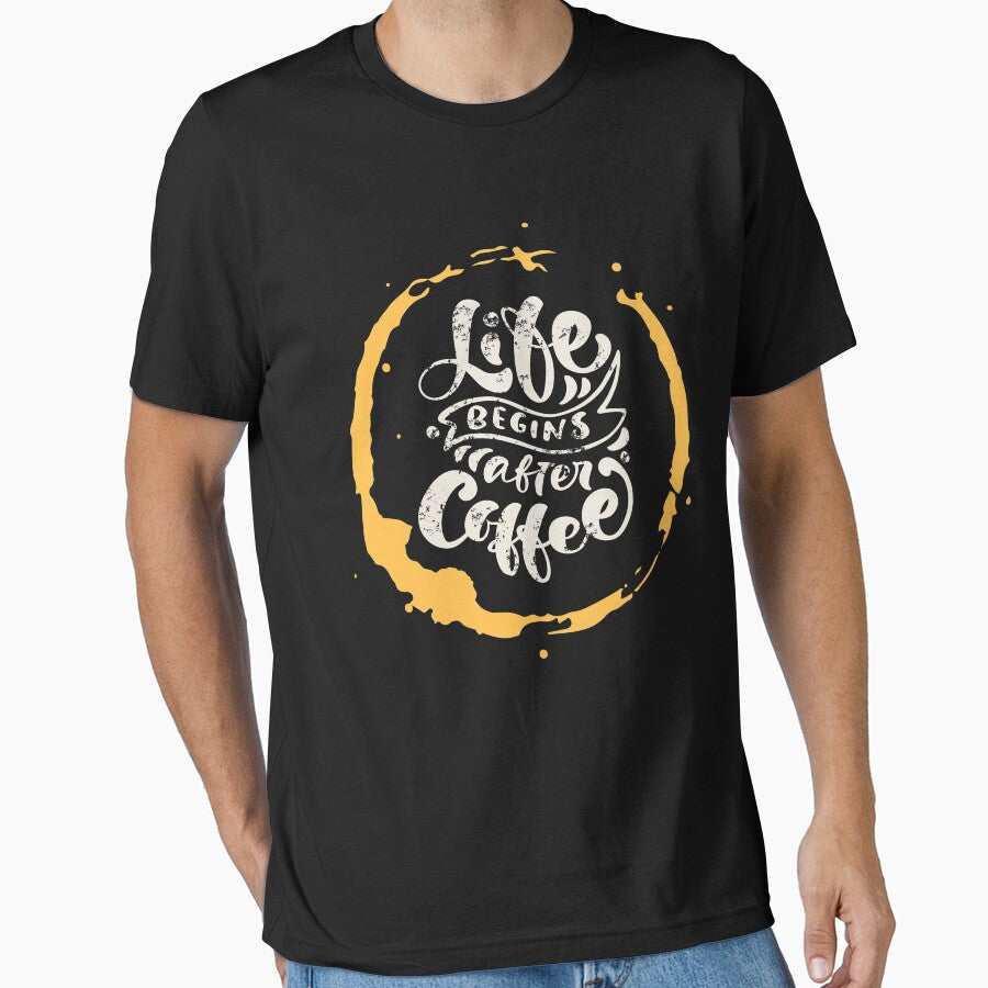 Coffee addicts and playing football by theredsharp - Adult & Kids T-Shirts, Sweatshirts & Hoodies apparel design preview 1