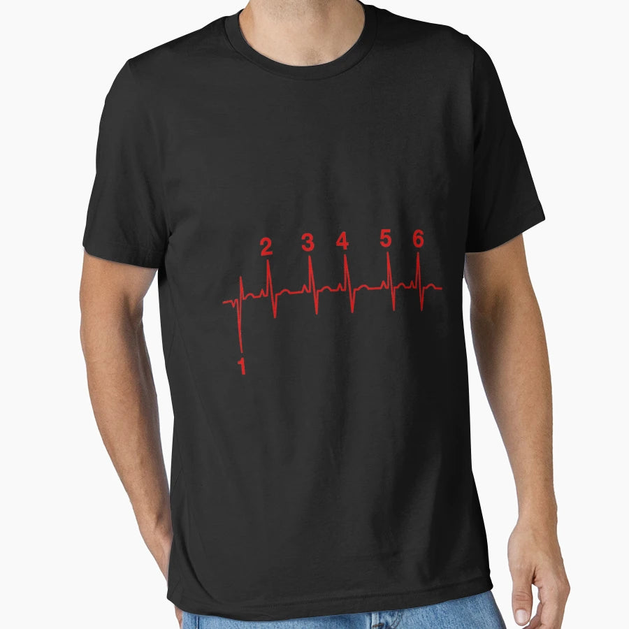 Motorcycle Life Line Gear Shift T-Shirt - Custom Art Print for Adults - T-Shirt, Sweatshirt, Hoodie