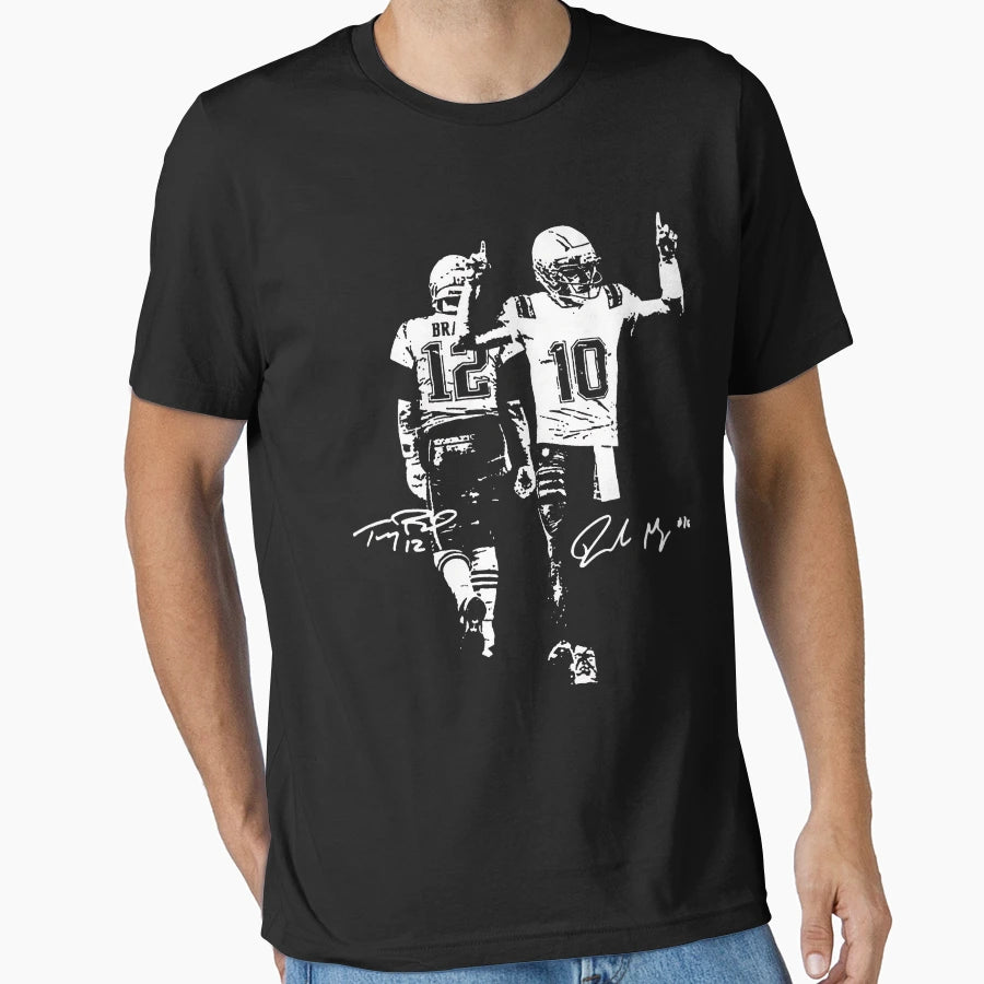 Drake Maye And Tom Tom And Drake Maye T-Shirt - Streetwear Style Unisex - T-Shirt, Sweatshirt, Hoodie