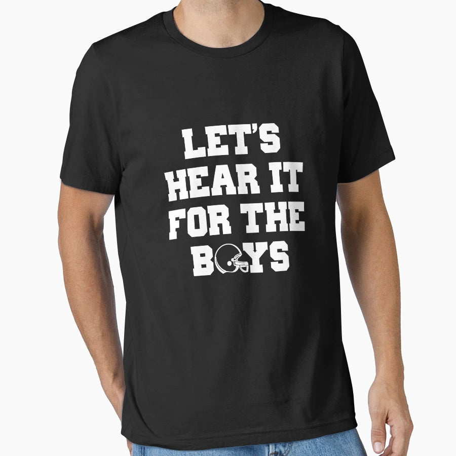Lets Hear It Football T-Shirt - Aesthetic Graphic Unisex - T-Shirt, Sweatshirt, Hoodie