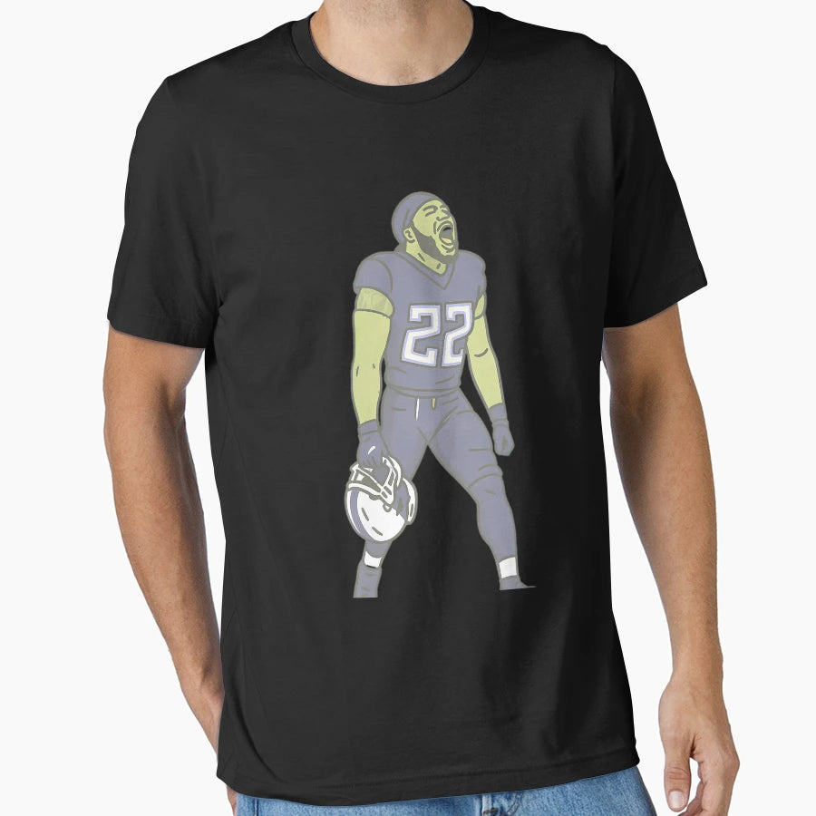 King Henry Running Back 22 T-Shirt - Minimalist Print Unisex - T-Shirt, Sweatshirt, Hoodie