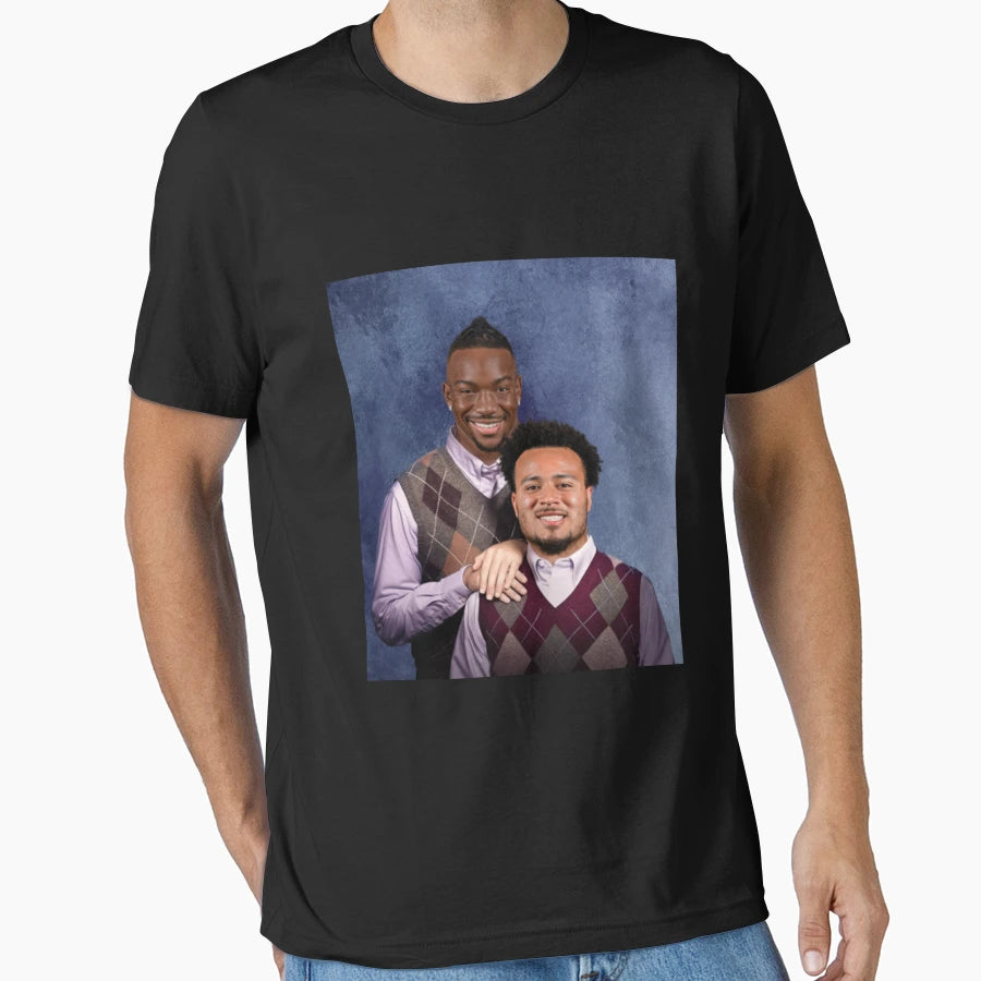 BR And Tyler Allgeier Step Brother T-Shirt - Trendy Graphic Men Women - T-Shirt, Sweatshirt, Hoodie