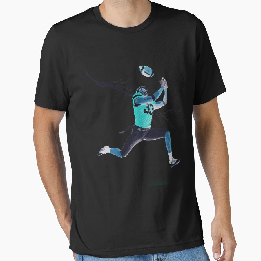 Football Player T-Shirt - Aesthetic Graphic Unisex - T-Shirt, Sweatshirt, Hoodie