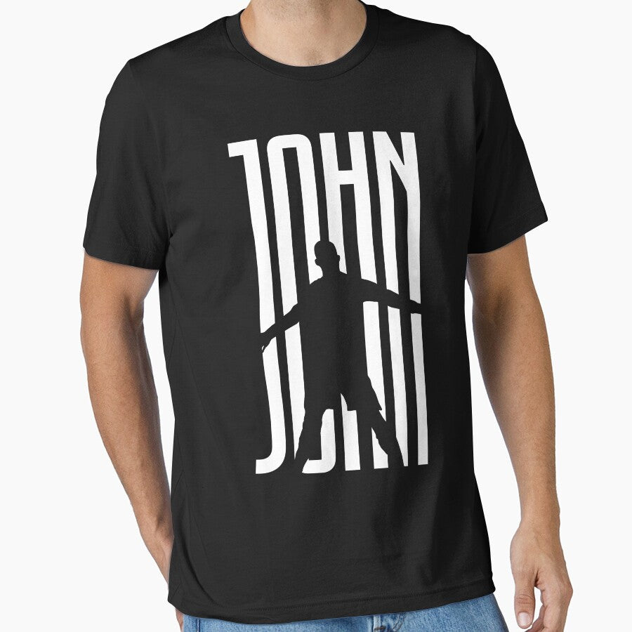 John Football Player Juve Soccer Fan by elhefe - Adult & Kids T-Shirts, Sweatshirts & Hoodies apparel design preview 1