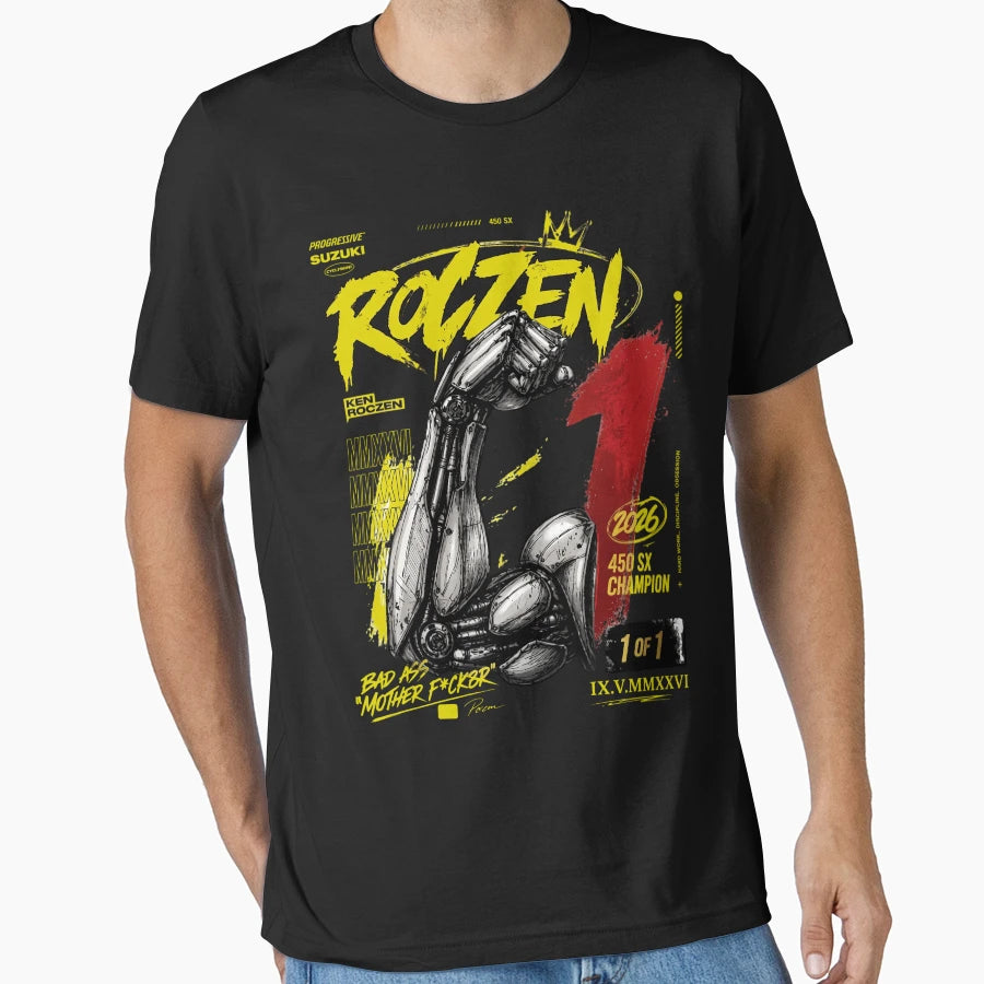 Ken Roczen Championship 2026 T-Shirt - Minimalist Print Men Women - T-Shirt, Sweatshirt, Hoodie