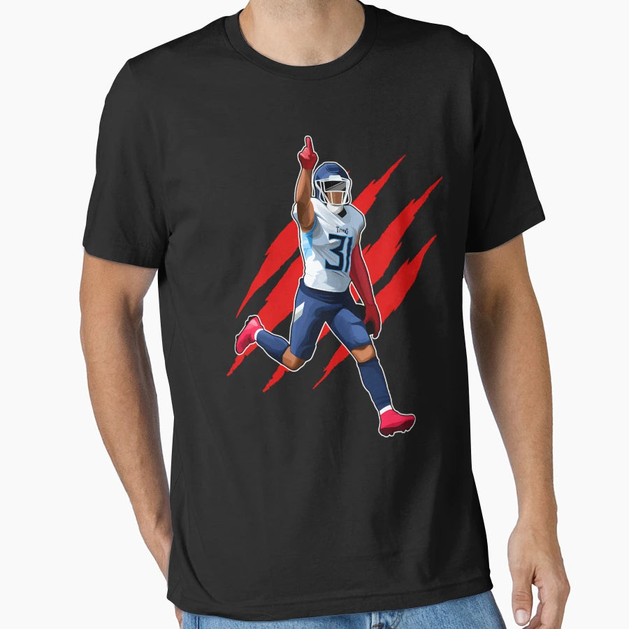 Kevin Byard Celebrates 31 Claw T-Shirt - Fun Novelty Design Men Women - T-Shirt, Sweatshirt, Hoodie
