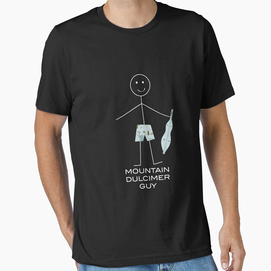 Funny Mens Mountain Dulcimer by whyitsme - Adult & Kids T-Shirts, Sweatshirts & Hoodies apparel design preview 1