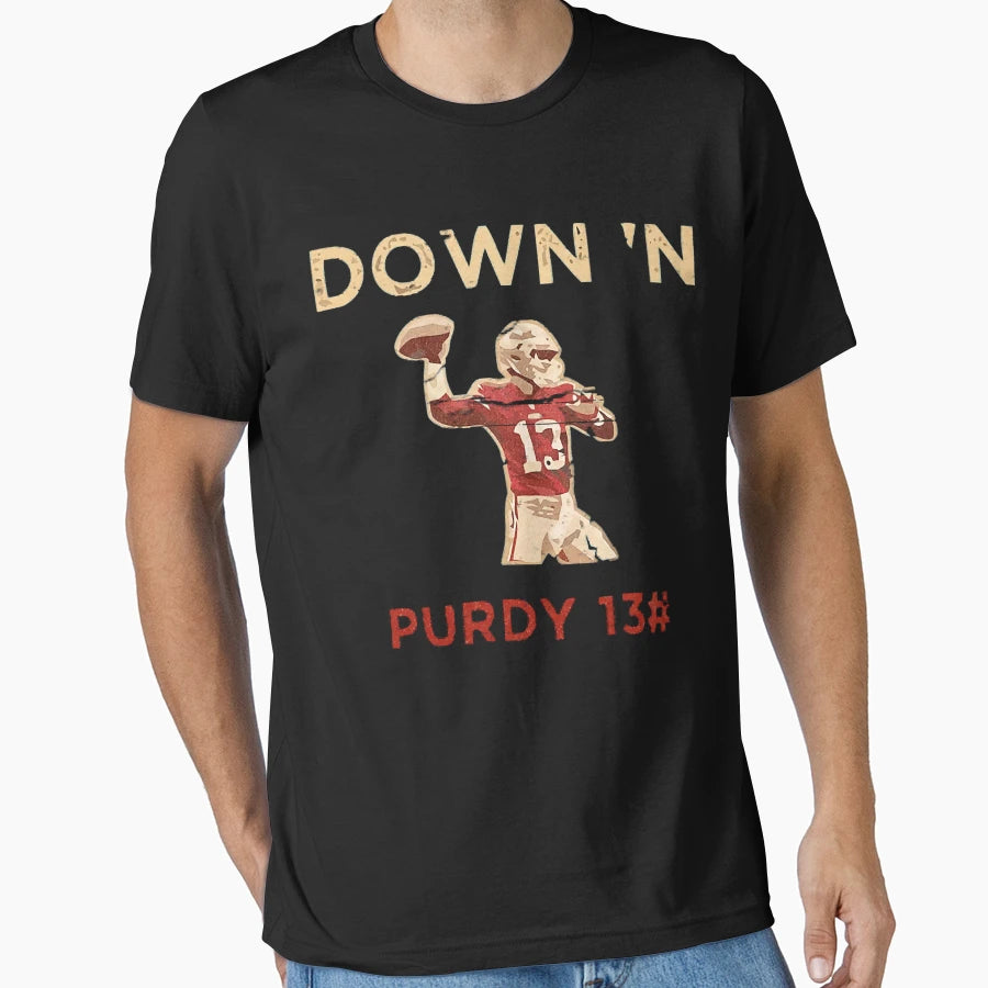 Down Purdy 13 T-Shirt - Aesthetic Graphic Unisex - T-Shirt, Sweatshirt, Hoodie
