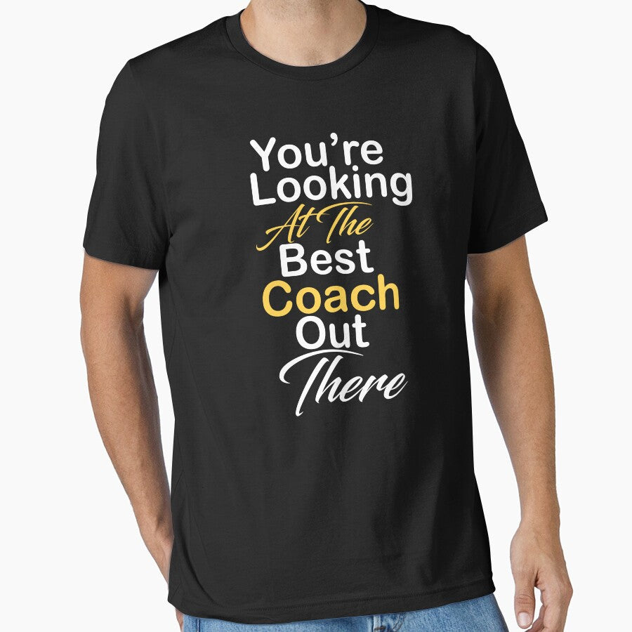 You're looking at the best coach out there by kiondo - Adult & Kids T-Shirts, Sweatshirts & Hoodies apparel design preview 1