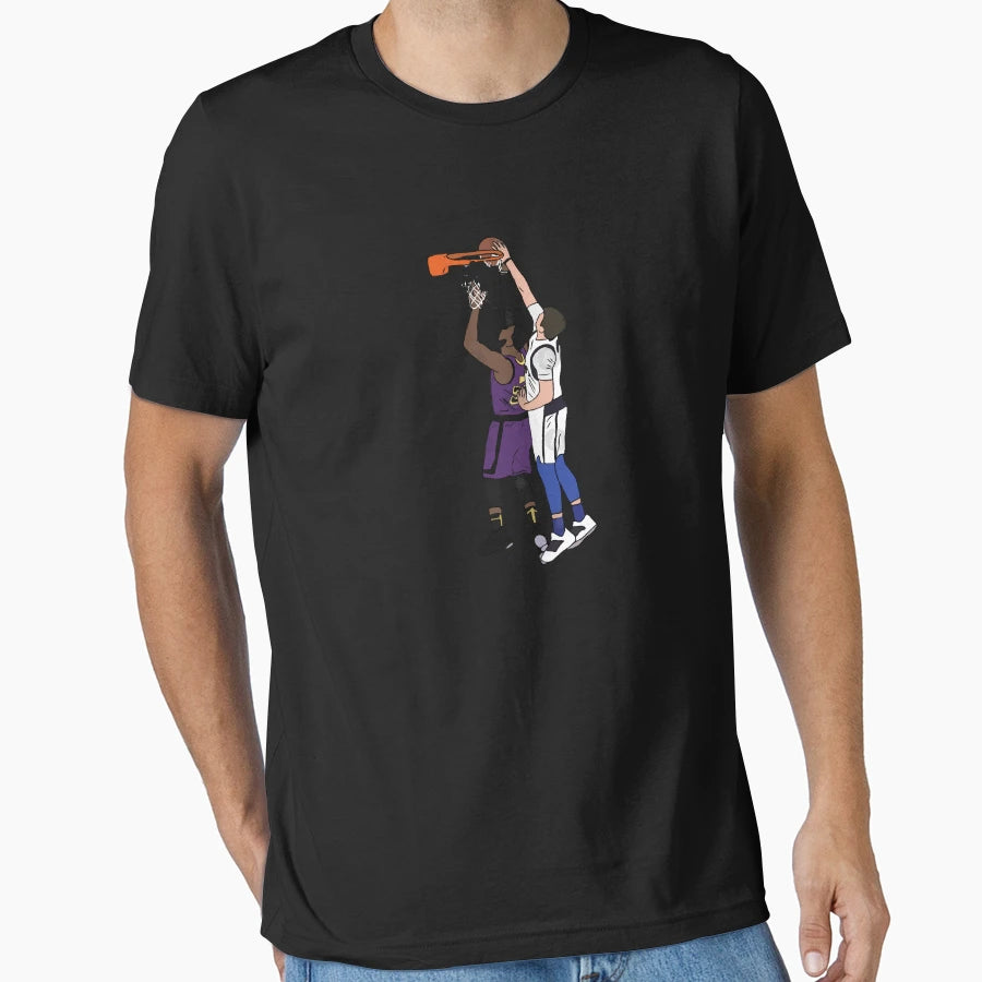 Luka Doncic Basketball T-Shirt - Custom Art Print Unisex - T-Shirt, Sweatshirt, Hoodie