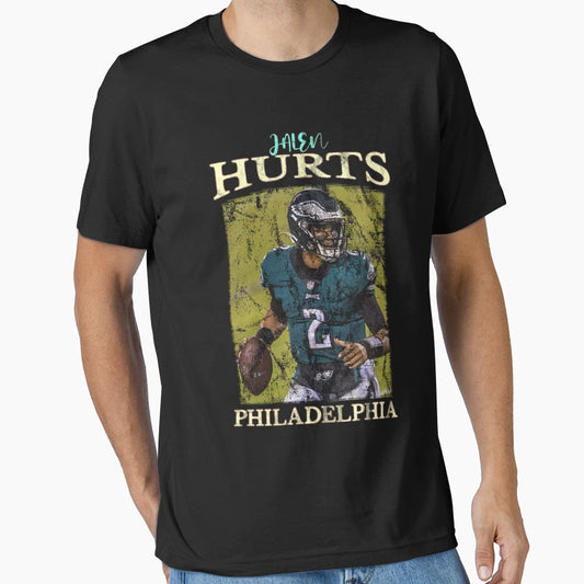 1 Football Player Sports Touchdown T-Shirt - Minimalist Print Men Women - T-Shirt, Sweatshirt, Hoodie