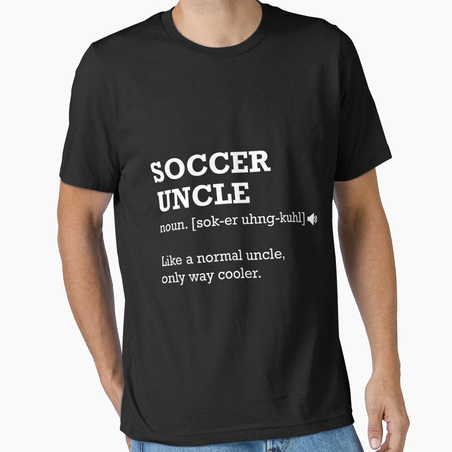Soccer Uncle Definition Gift Idea for by najeeasjj098 - Adult & Kids T-Shirts, Sweatshirts & Hoodies apparel design preview 1