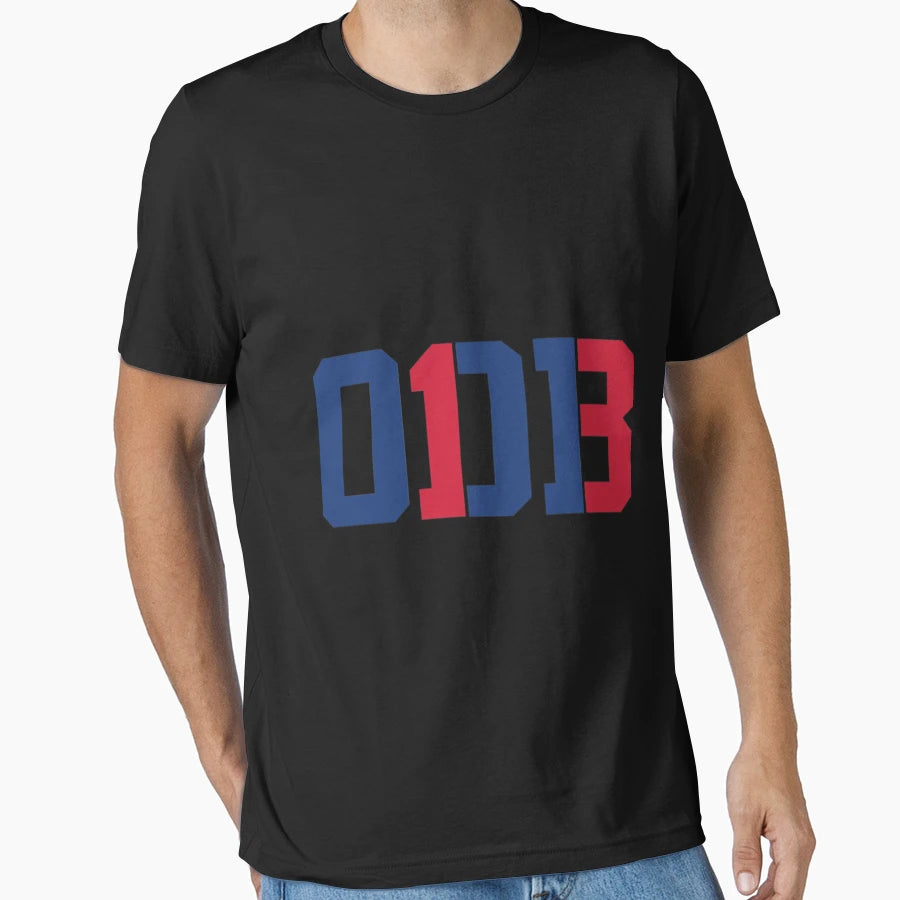 Odell Beckham Jr Odb 13 Redblue T-Shirt - Novelty Apparel for Adults - T-Shirt, Sweatshirt, Hoodie