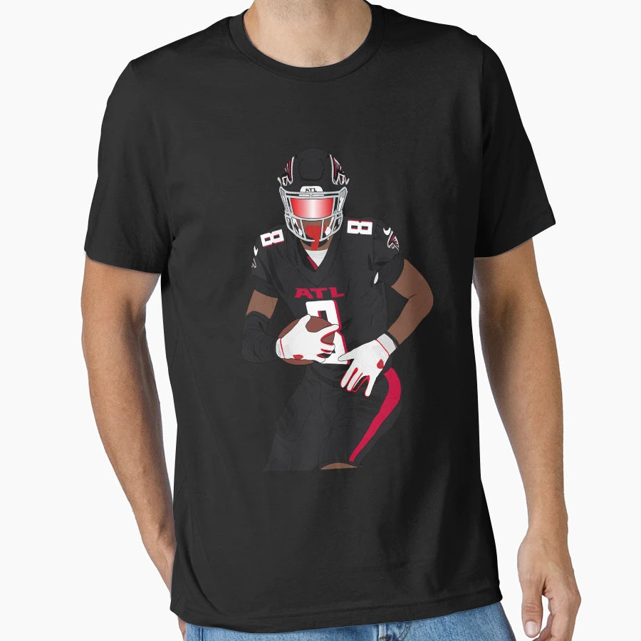 Kyle Pitts Falcons Png T-Shirt - Aesthetic Graphic Men Women - T-Shirt, Sweatshirt, Hoodie