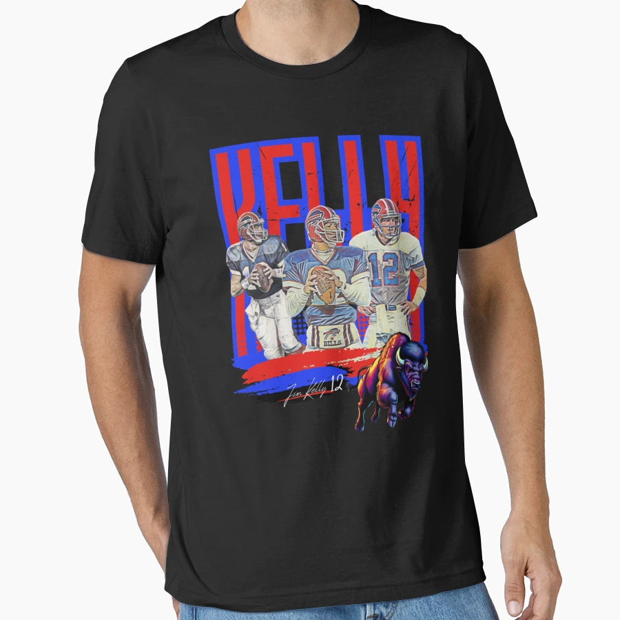 Jim Kelly Buffalo Bills Pete Rose T-Shirt - Unique Graphic Men Women - T-Shirt, Sweatshirt, Hoodie