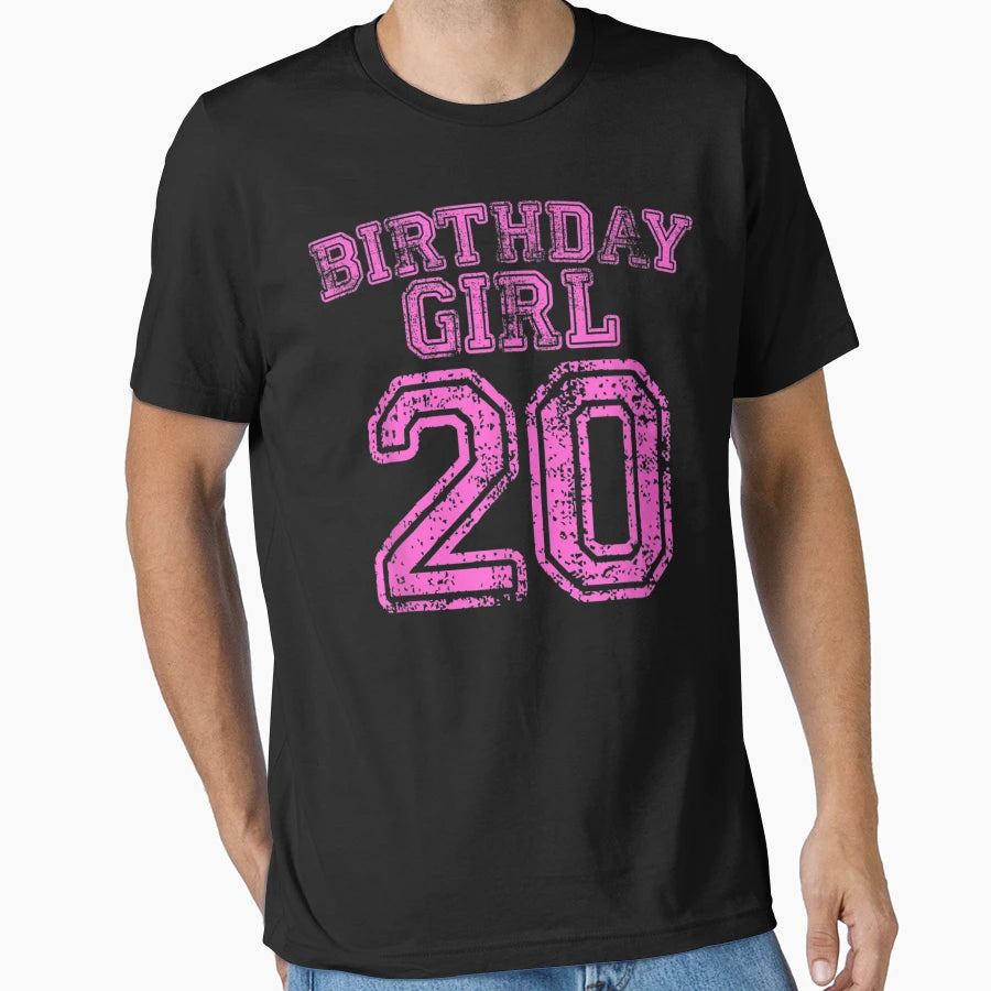 20Th Birthday Sports Jersey 20 Year T-Shirt - Novelty Apparel for Adults - T-Shirt, Sweatshirt, Hoodie