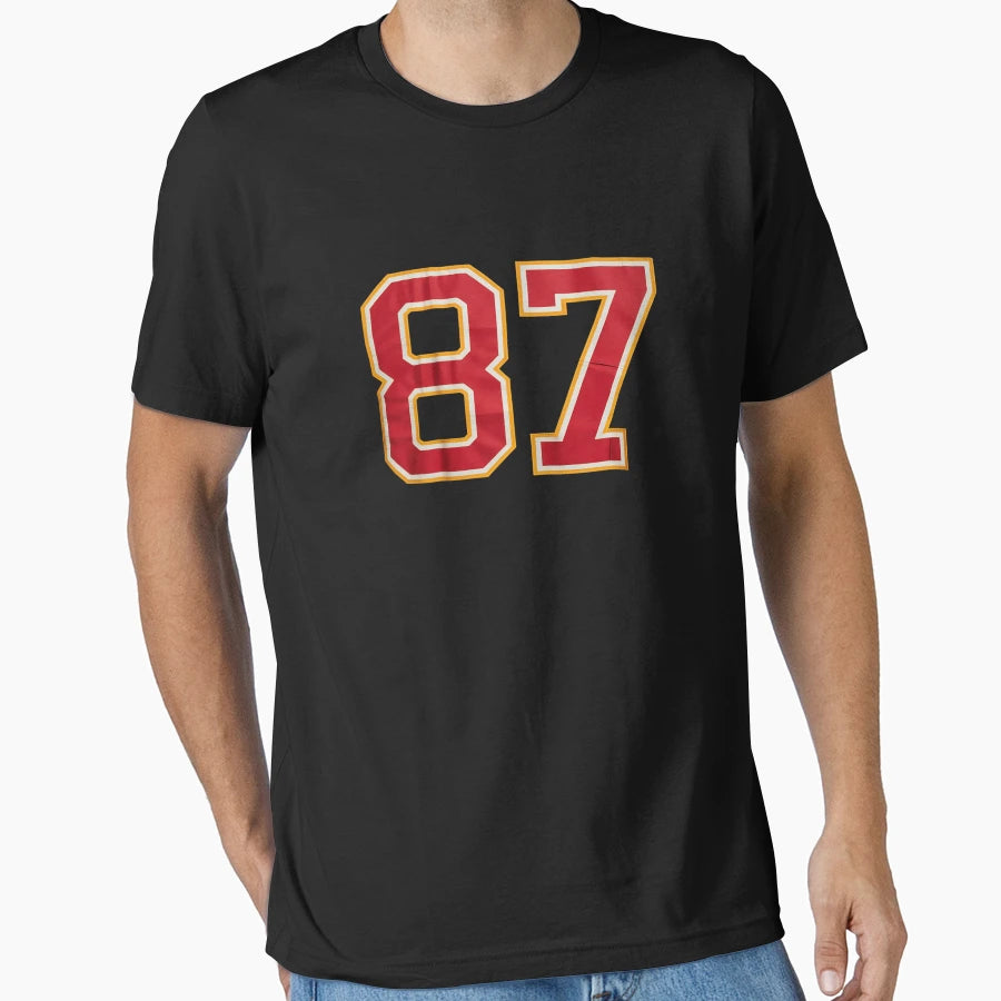 All Numbers Number 87 T-Shirt - Fun Novelty Design Men Women - T-Shirt, Sweatshirt, Hoodie