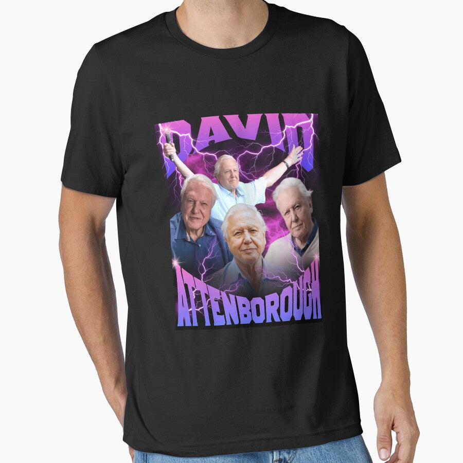 David Attenborough Bbc Nature Documentary Lover - Adult & Kids T-Shirts, Sweatshirts & Hoodies apparel design preview 1