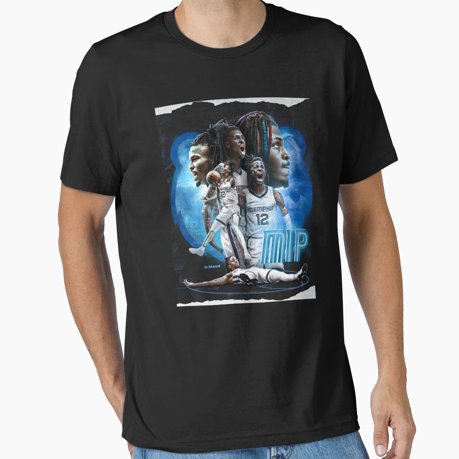 Ja Morant T-Shirt - Custom Art Print Men Women - T-Shirt, Sweatshirt, Hoodie