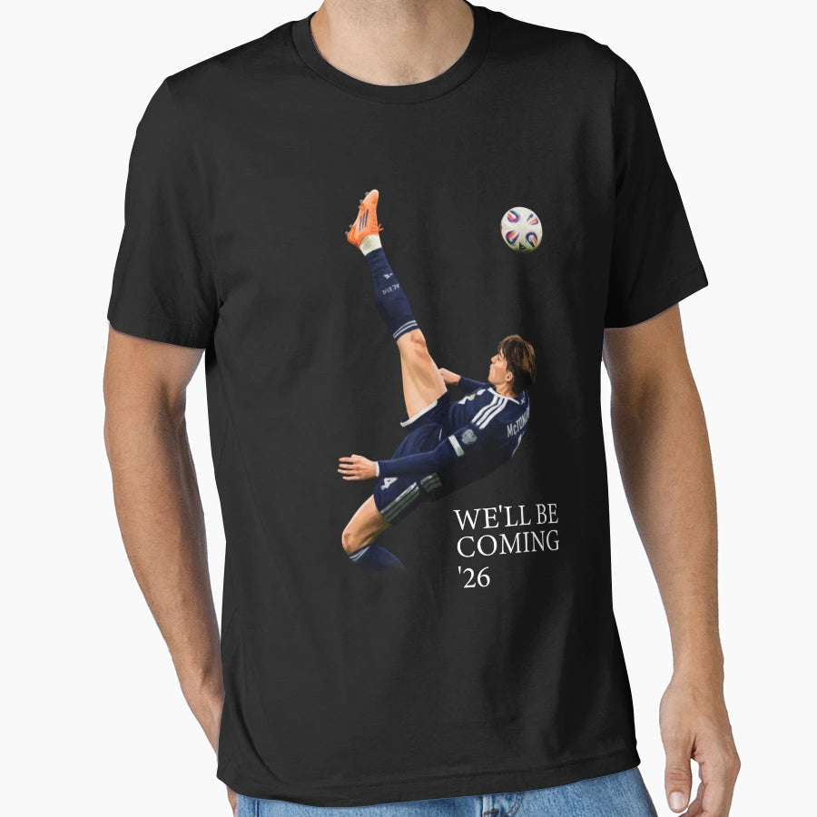 Well Be Coming 26 Scott Mctominay T-Shirt - Trendy Graphic for Adults - T-Shirt, Sweatshirt, Hoodie