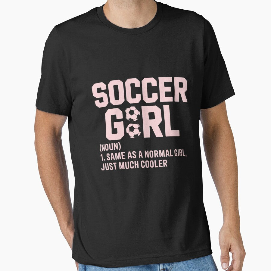 Soccer Girl Definition by AnimeManga2D - Adult & Kids T-Shirts, Sweatshirts & Hoodies apparel design preview 1
