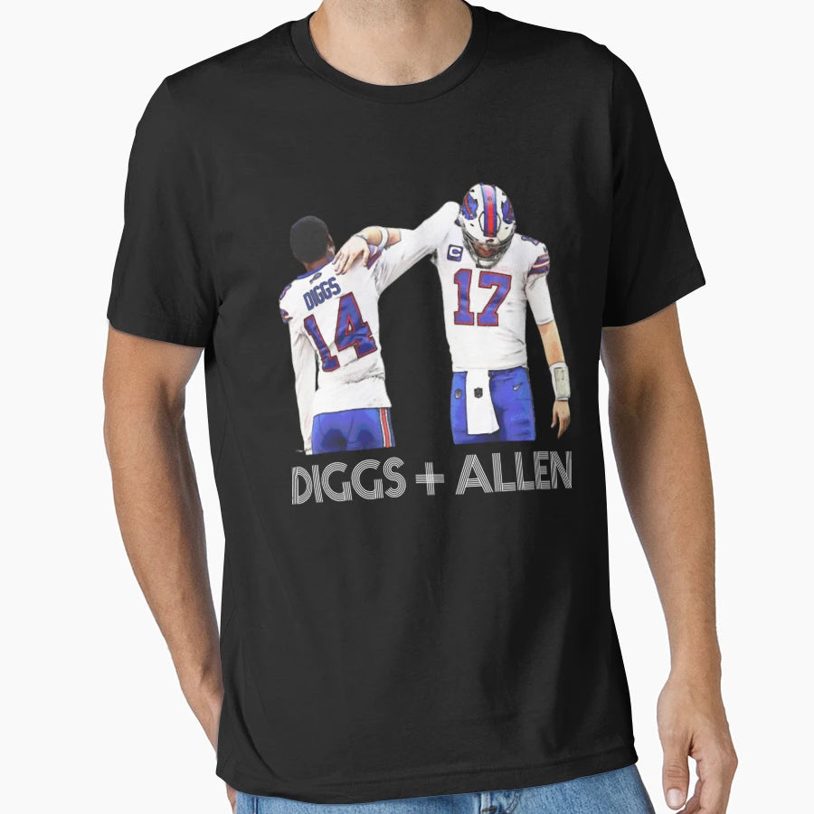 Wide Receiver 14 American Football T-Shirt - Aesthetic Graphic for Adults - T-Shirt, Sweatshirt, Hoodie