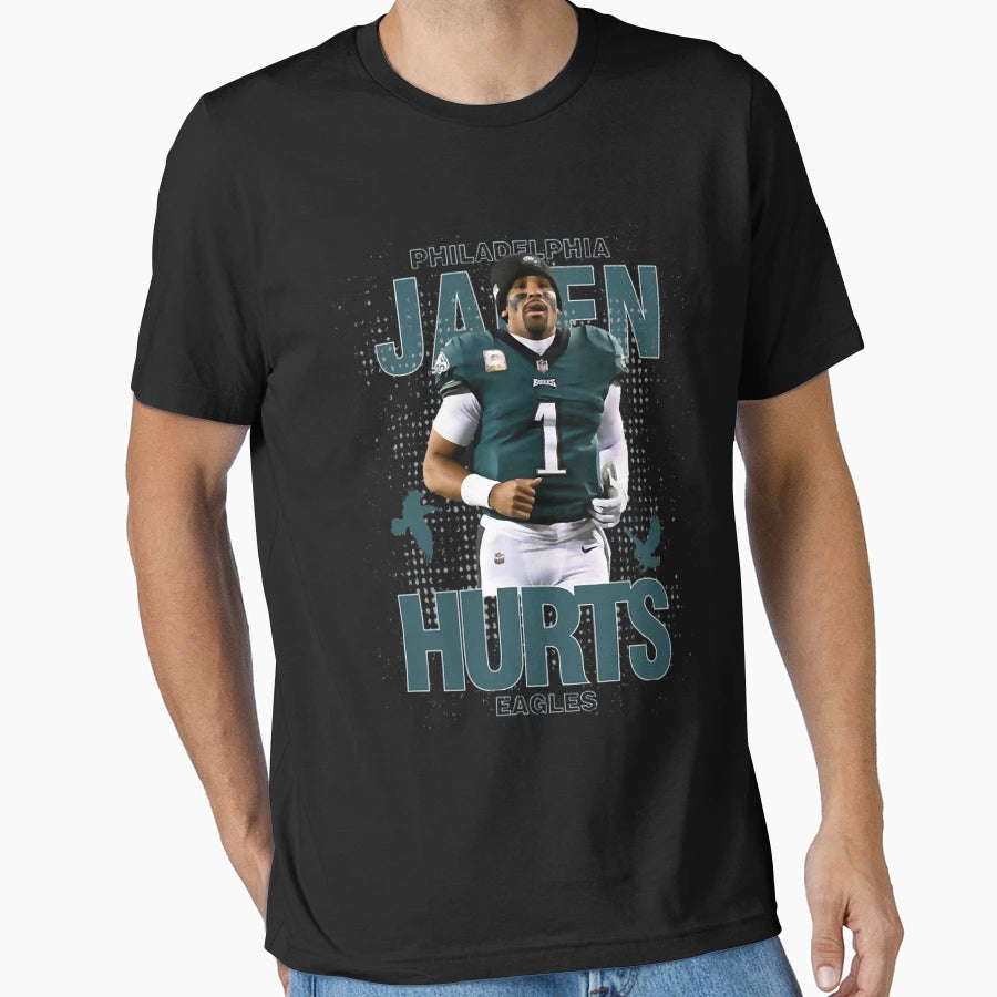 American Football Quarterback 1 T-Shirt - Aesthetic Graphic Unisex - T-Shirt, Sweatshirt, Hoodie