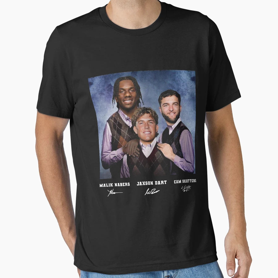 Jaxson Dart Cam Skattebo Malik T-Shirt - Aesthetic Graphic Men Women - T-Shirt, Sweatshirt, Hoodie