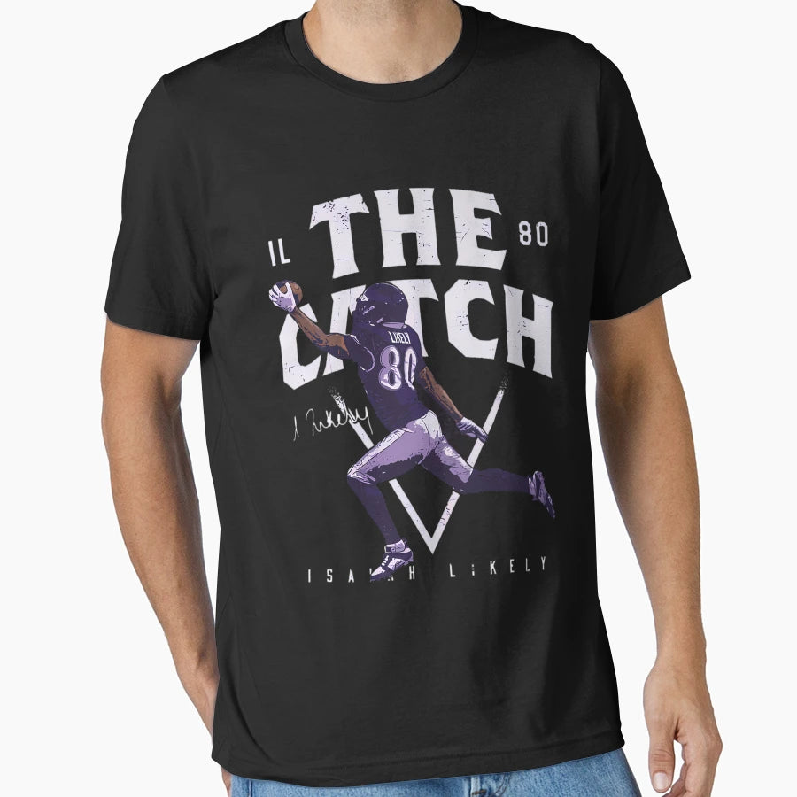 Isaiah Likely Baltimore T-Shirt - Aesthetic Graphic for Adults - T-Shirt, Sweatshirt, Hoodie